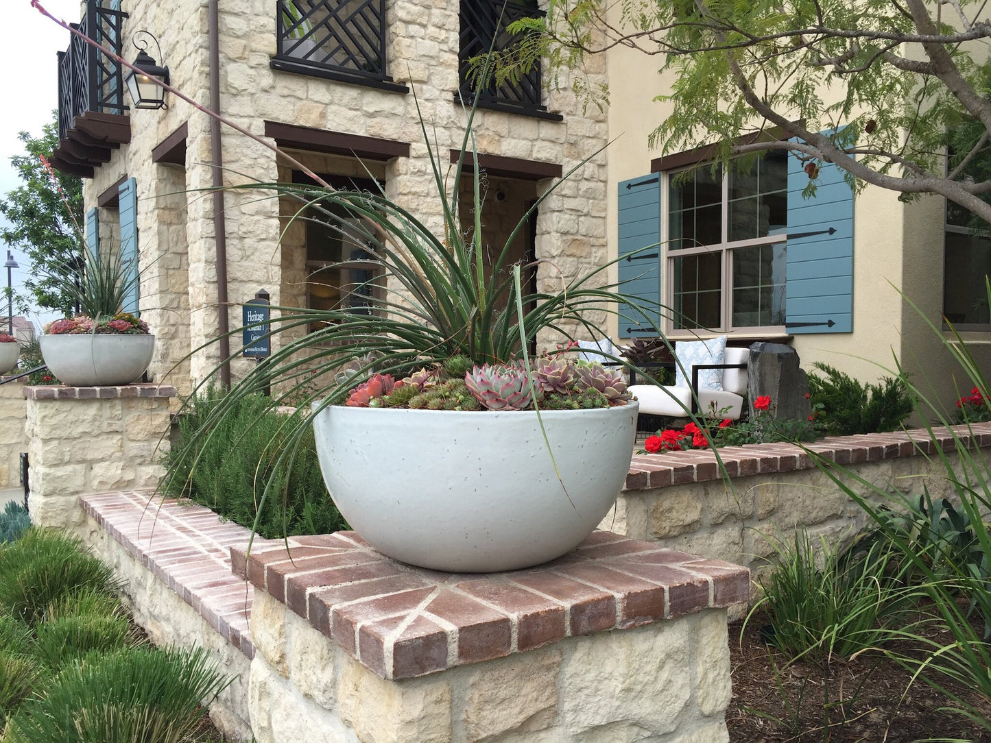 Low Bowls- Stoneware Planter