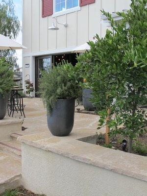 Bullet- Stoneware Planter