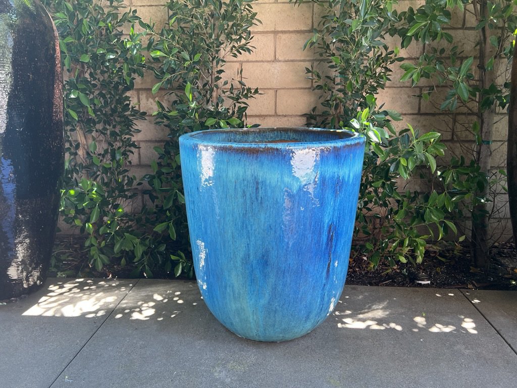 Jordan- Modern Glazed Stoneware Planter