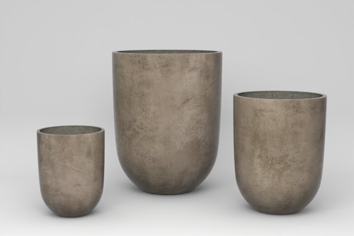 Jordan- Ficostone Modern Planter