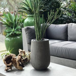 Benton- Ficostone Modern Planter