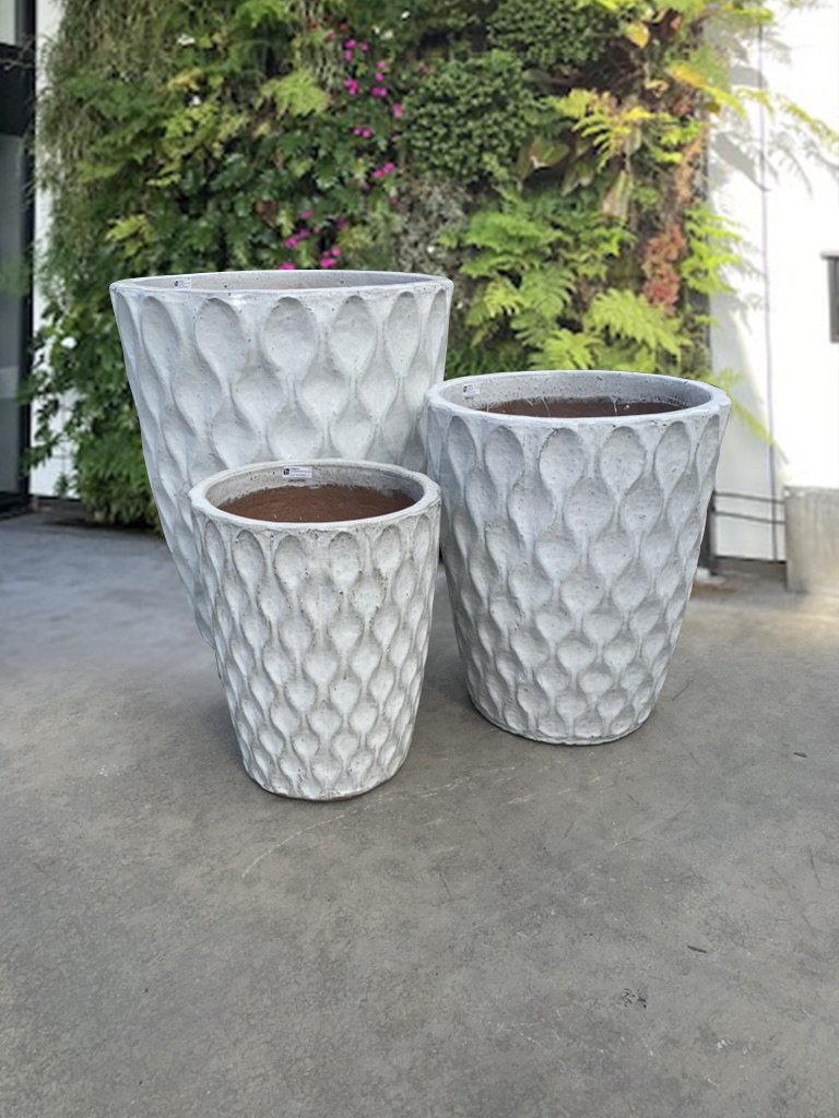 Tall Flare Bellview- Stoneware Planter
