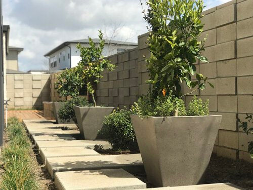 Morgan- Ficostone Planter, Square