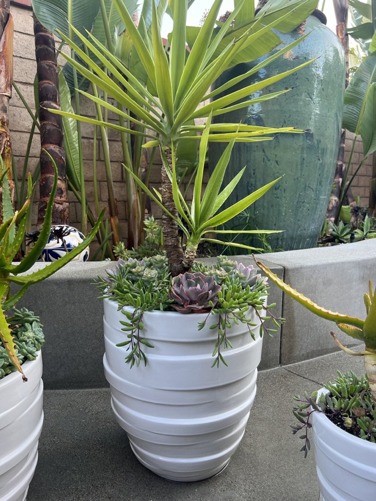 Stacks- Modern Glazed Planter
