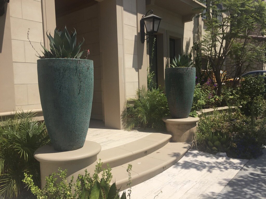 Tall Taper- Stoneware Planter