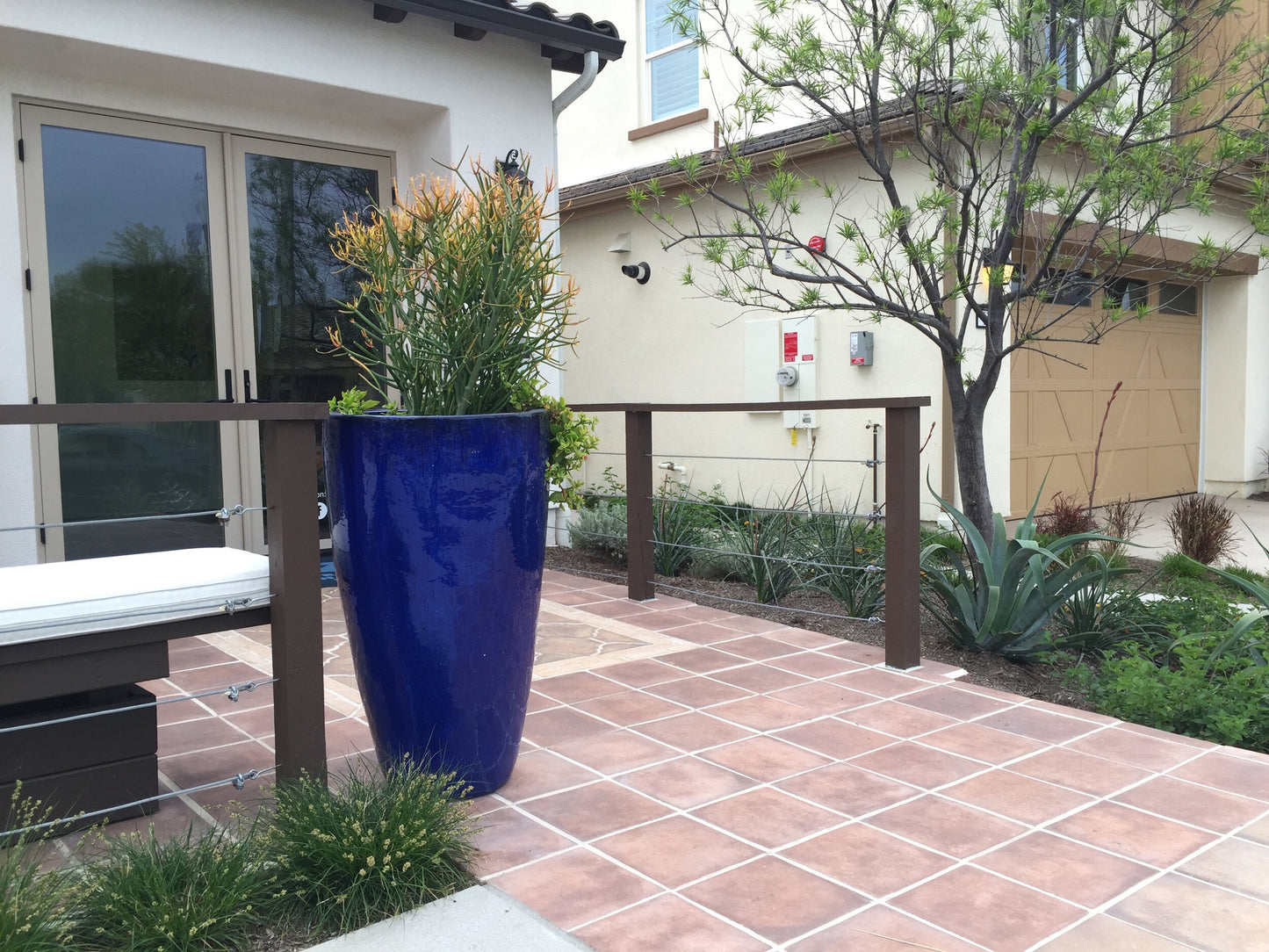 Tall Taper- Stoneware Planter