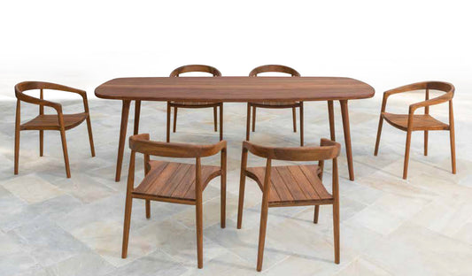 Ventura Chair- Solid Angelique Wood