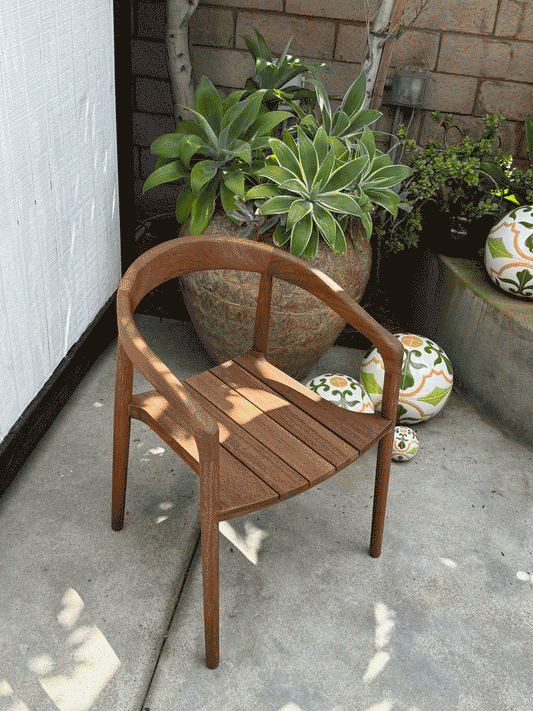 Ventura Chair- Solid Angelique Wood